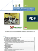 08 Guía Planificion Monitoreo Evaluación Comisiones COMUDE PDF