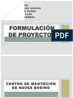 Formulacion de Proyectos - Ejercicio