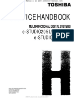 E-Studio 205L, 255, 305, 355, 455 MFP Service Handbook