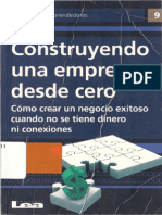 Construyendo Una Empresa Desde Cero