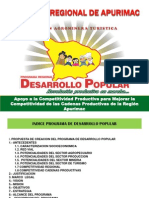 Procompite Exposicion Programa Desarrollo Popular y Proceso de Procompite