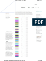 Color Codes Chart PDF