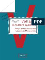 El Filósofo Ignorante - Voltaire