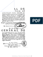 1627 - Espejo General de La Gramatica en Dialogos - Ambrosio de Salazar - Ruan, 1627