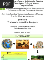 Tratamento de Esgoto Anaerobio