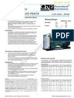 Volvo Diesel Generator p150v Tad720ge