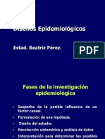 Diseños Epidemiologicos