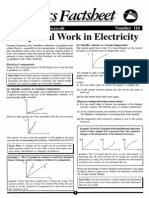 Graphical Work in Electricity