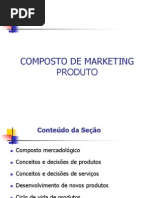 Composto de Marketing Produto