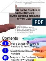 Analysis of The Practices On Sunset Review in Anti-Dumping Measures in WTO Cases-FINAL