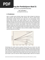 Download E-Learning dan Pembelajaran abad 21 by Nova Candra Nt SN228525885 doc pdf