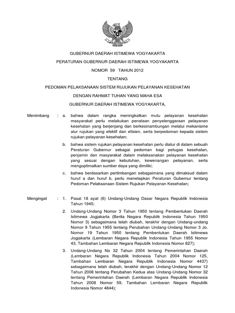 Pedoman Sistem Rujukan Pelayanan Kesehatan PDF