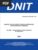 Vol 1 Manual de Solucoes Tecnico-Gerenciais Para Rod Federais