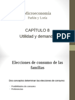 Capitulo 8 Utilidad y Demanda