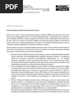 Comunicado Elección Del Decano EEGGLL 2014