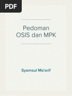 Download Buku Panduan Pelaksanaan OSIS dan MPK by Syamsul Zein M-raz SN228534701 doc pdf