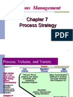 Operations Management: Process Strategy
