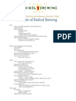 A Taste of Radical Brewing: Southern California Homebrewers Festival 2004