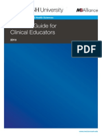 2013 Practical Guide For Clinical Educators