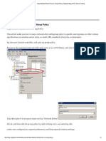 Map Network Shared Drive in Group Policy