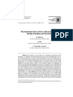 The Functional State of Liver Cells in Dairy Cows During Transition and Lactation