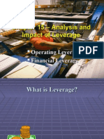 Chapter 15 Analysis and Impact of Leverage