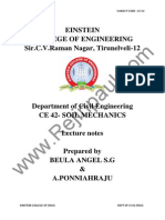 CE2251 Soil Mechanics Notes