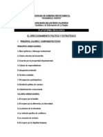 Programa de Gobierno Dptal