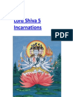 5 Incrnations of Shiva