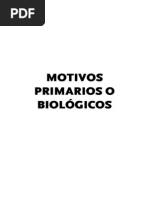 UNED Psicología de la Motivación - Conocimientos Mínimos Tema 6