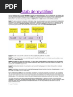 Fstab Demystified