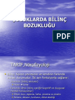 Çocuklarda Bi̇li̇nç Bozukluğu