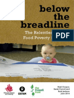 Below The Breadline: The Relentless Rise of Food Poverty in Britain