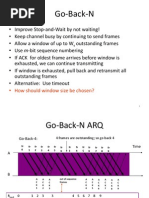Gp-Back-N ARQ Protocol
