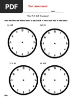 part 5- post assesment and analysis