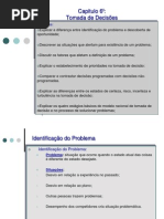 Cap.6- Tomada de Decisão 15-12-13
