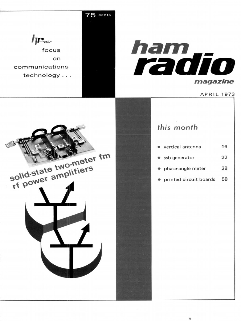 Ham Radio Magazine 1973 04 PDF