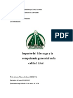 Impacto Del Liderazgo y La Competencia Gerencial en La Calidad Total