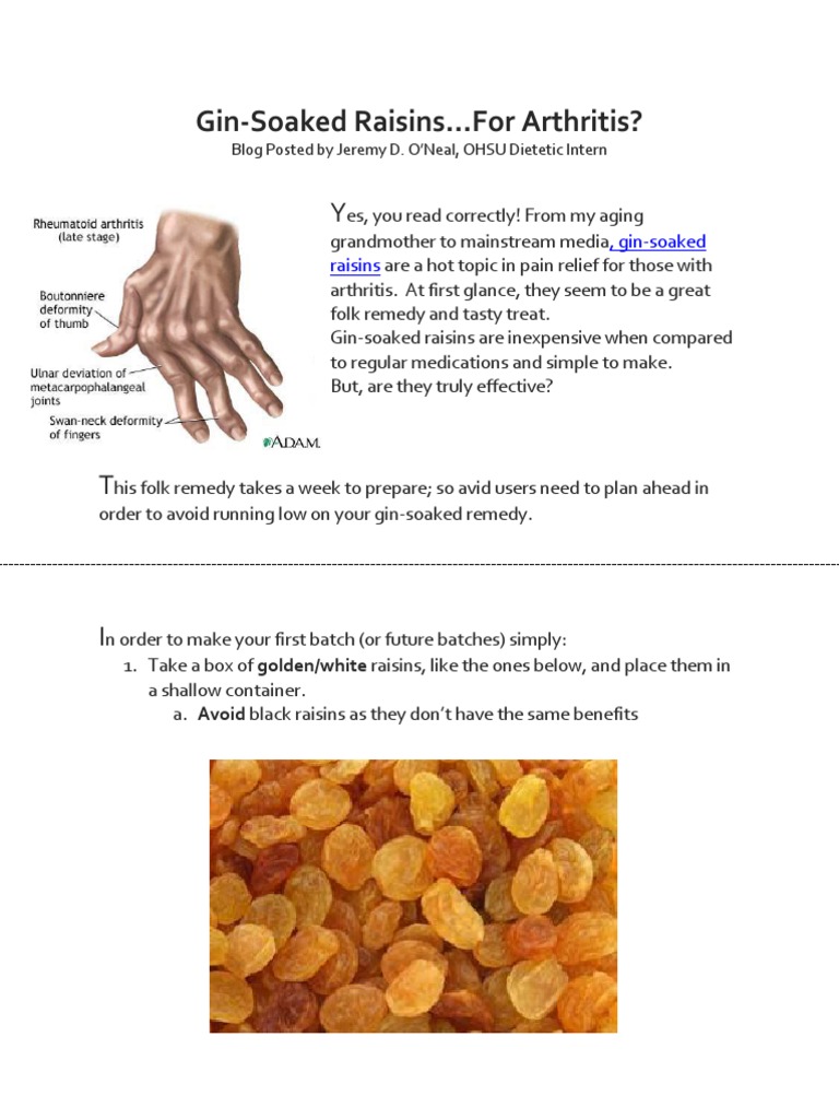 Jdo Gin Soaked Raisins Blog PDF Raisin Gin