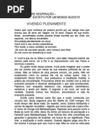 Artigo Sobre Respiração Vivendo Plenamente