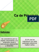 CA de Páncreas