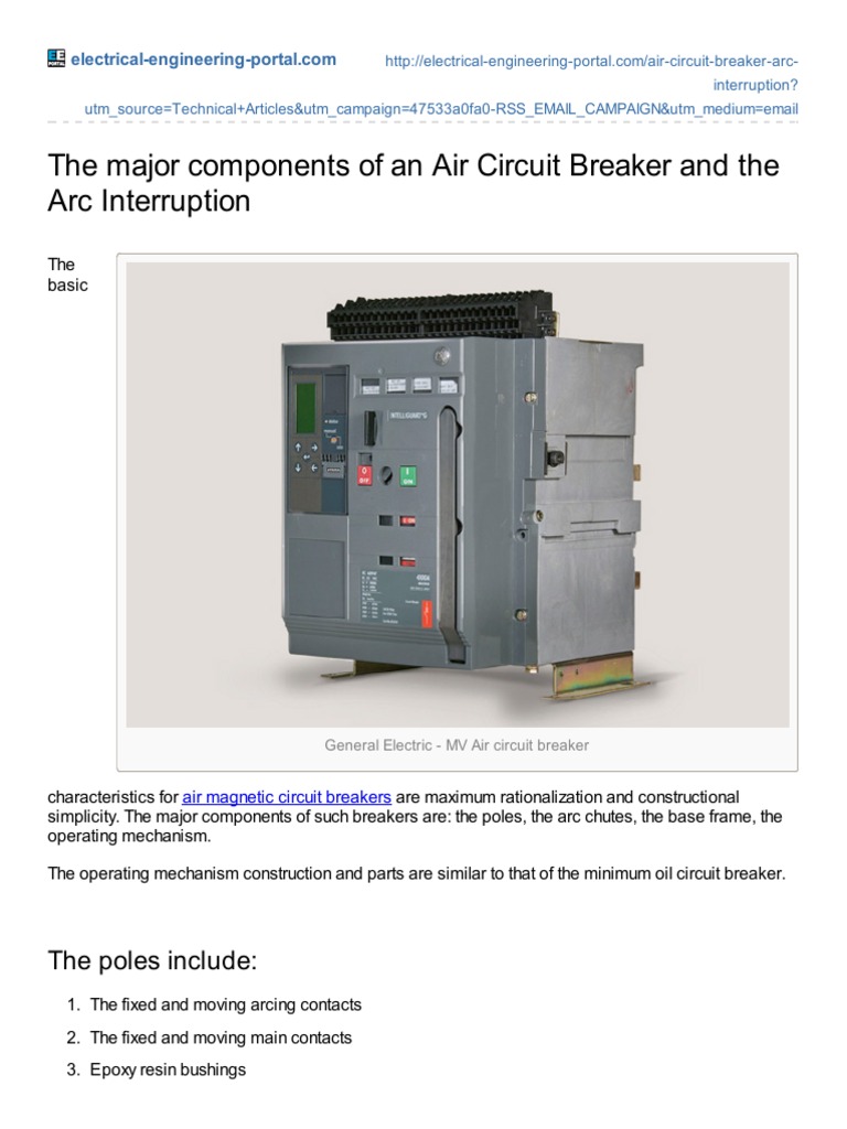 GE - Air Circuit Breakers | PDF | Technology & Engineering