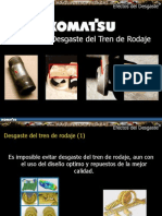 Curso Efectos Desgaste Tren Rodaje Maquinaria Komatsu