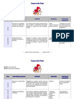 Caperucita Roja - Planificación