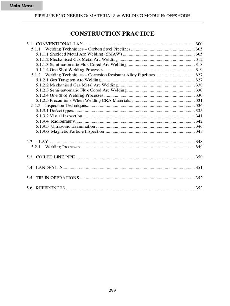 Offshore Pipeline Welding Techniques | PDF | Welding | Construction