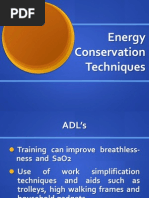 Energy Conservation Handout | PDF