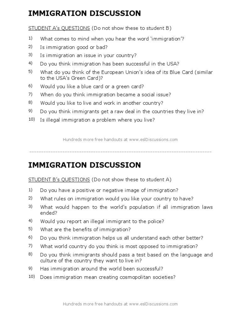 Immigration | PDF