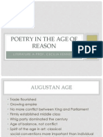 Poetry in The Age of Reason