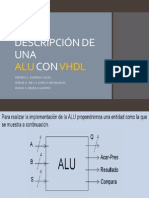 ALU en VHDL