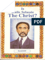 Is Haile Selassie the Christ